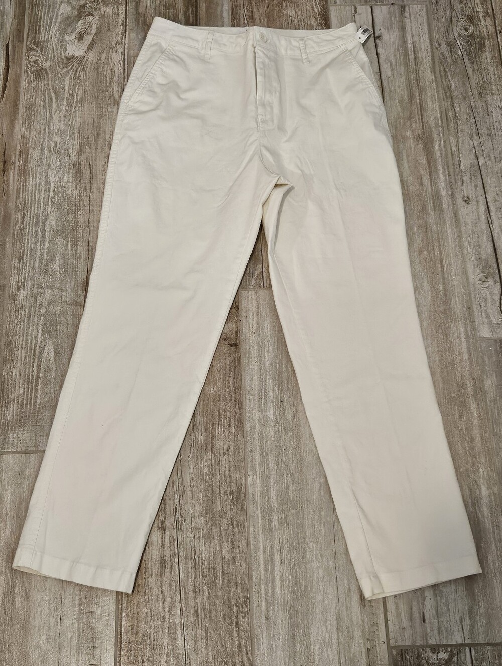 Women's Casual Pants - Eggshell White